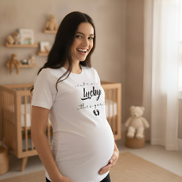 Camiseta Mama Extra Sortuda Este Ano | Mãe Sortuda Fofa