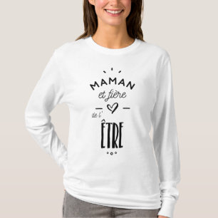 Camiseta Mamã fière do être