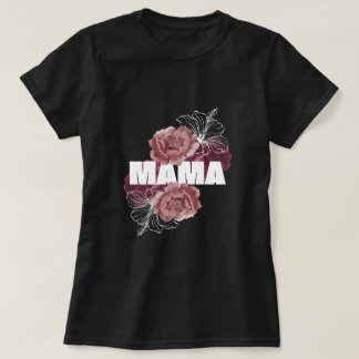 CAMISETA MAMA FLORAL, DIA DE AS MÃES