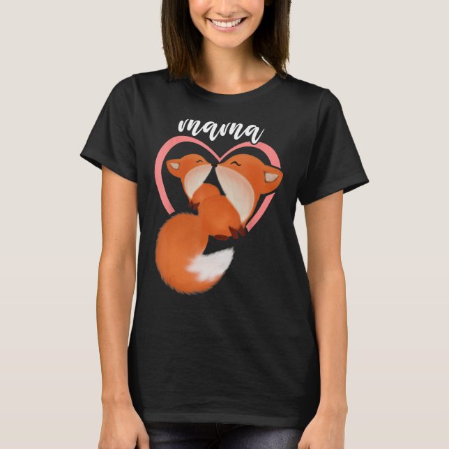 Camiseta Mama Fox (Frente)
