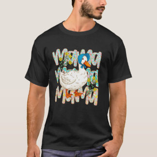 Camiseta Mama Gansa Mamãe Piada Divertida Mãe Dia das Mães 