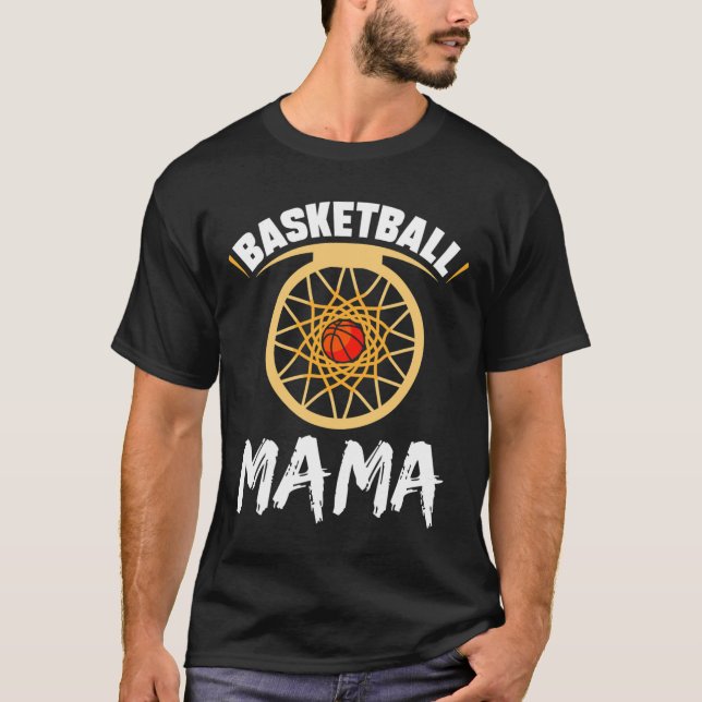 Camiseta Mama Hob de Basquete (Frente)