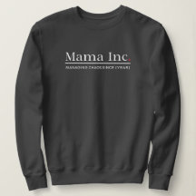 Mama Inc. Gerenciando o Caos Ano Personalizado Cin