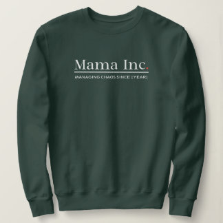 Camiseta Mama Inc. Gerenciando o Caos Ano Personalizado Flo