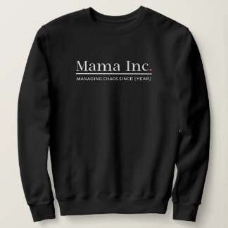 Camiseta Mama Inc. Gerenciando o Caos Ano Personalizado Mul