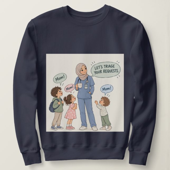 Camiseta Mama is a nurse (Frente do Design)