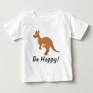 Camiseta Mama Kangaroo e Bebê
