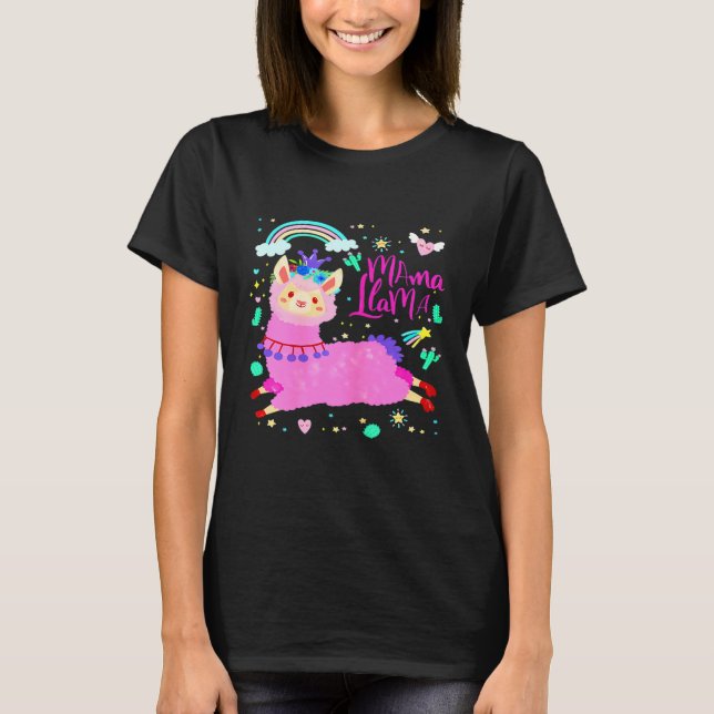 Camiseta Mama Llama Tee (Frente)
