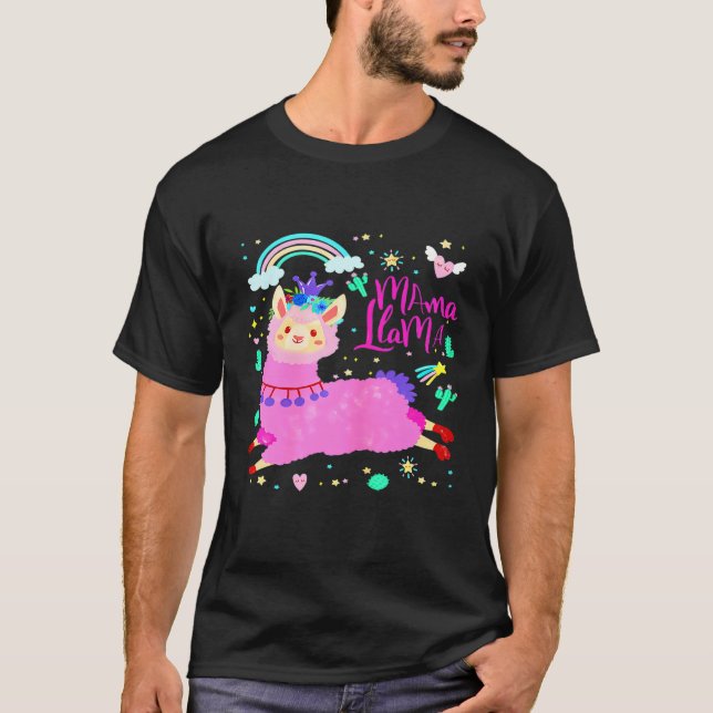 Camiseta Mama Llama Tee (Frente)