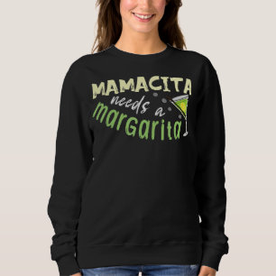 Camiseta Mama Margarita Álcool Mexicano Cinco Mães