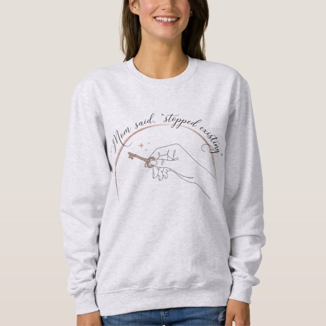 Camiseta Mama Minimal: "Stopped Existing" Key (Frente)