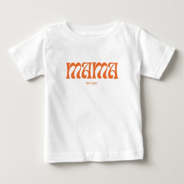 Camiseta Mama minimalista EST  (Frente)