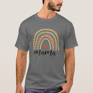 Camiseta Mama Mother Gifts For Mom Cute Mommy Rainbow Mothe