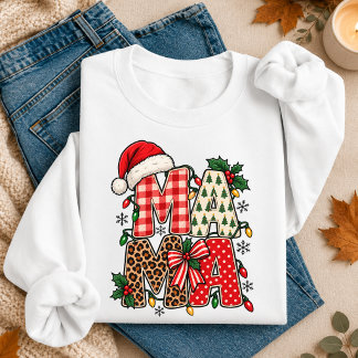Camiseta Mama Natalino Festivo