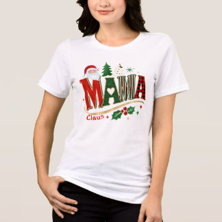 Camiseta Mama Noel, Mãe do Natal