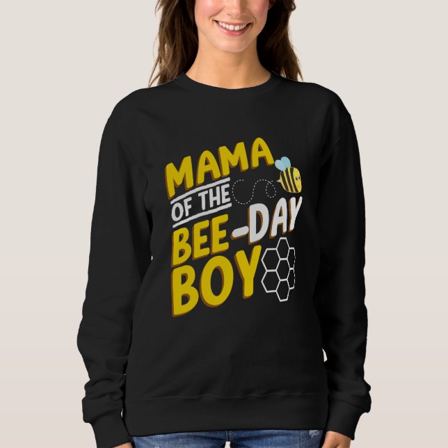 Camiseta Mama Of Bee Day Boy Honey Beekeeper Beekeeping Gra (Frente)