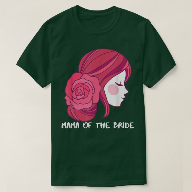 Camiseta Mama Of The Bride  (Frente do Design)