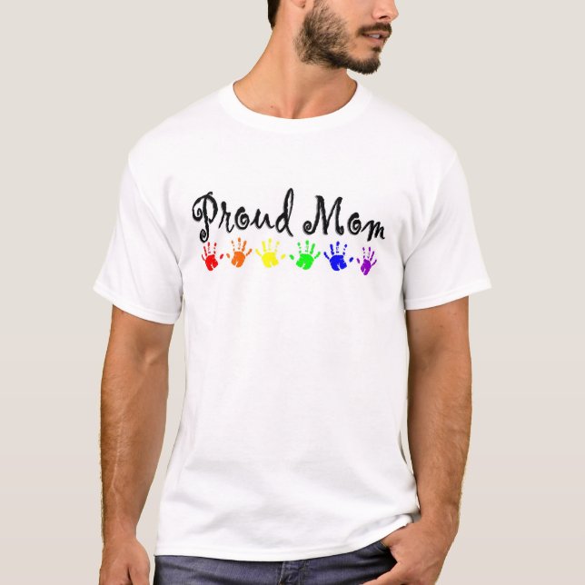 Camiseta mamã orgulhosa (Frente)