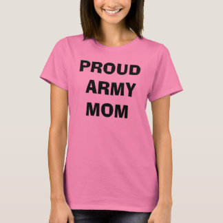 CAMISETA MAMÃ ORGULHOSA DO EXÉRCITO