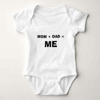 CAMISETA MAMÃ + PAI = MIM