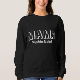 Camiseta Mama Personalizada com Nomes de Criança