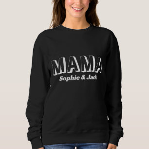 Camiseta Mama Personalizada com Nomes de Criança