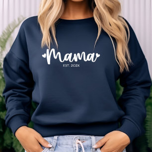 Camiseta Mama Personalizada Moderna Est. Trendy Typografia