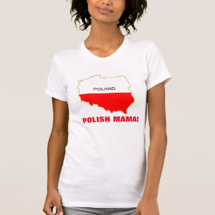 CAMISETA MAMA POLONÊS!