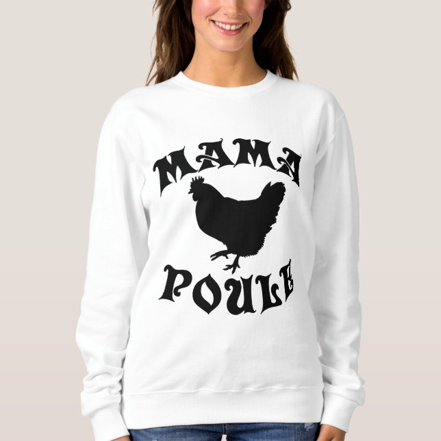 Camiseta Mama Poule  (Frente)