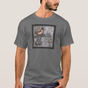 Camiseta Mamã primitiva Mãe a palavra