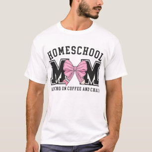 Camiseta Mama que Ensina em Casa, Mãe Orgulhosa