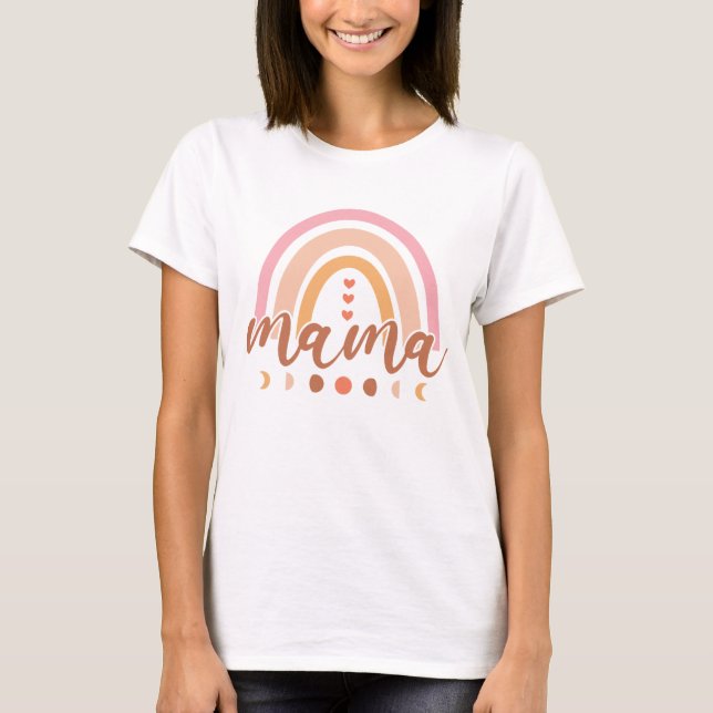 Camiseta Mama Rainbow (Frente)