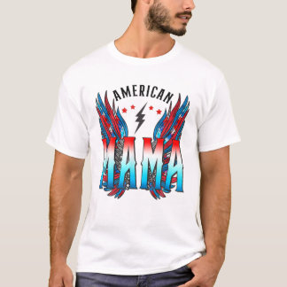 Camiseta Mama Retro Wings Retro 4º