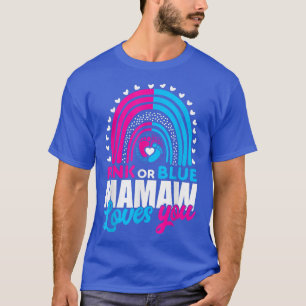 Camiseta Mamã Rosa ou Azul ama Sua Revela de Gênero