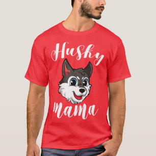 Camiseta Mama rouco Para Mulheres Cachorro-Mãe Presente