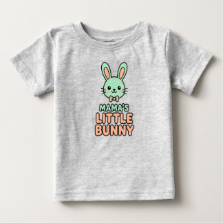 Camiseta Mama’s Little Bunny Baby Easter Shirt Cute Toddler