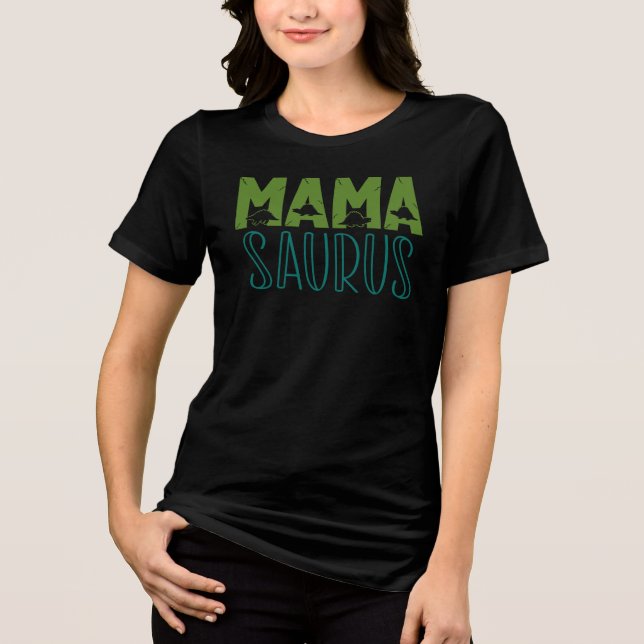 Camiseta Mama Saurus, Dia das Mães (Frente)