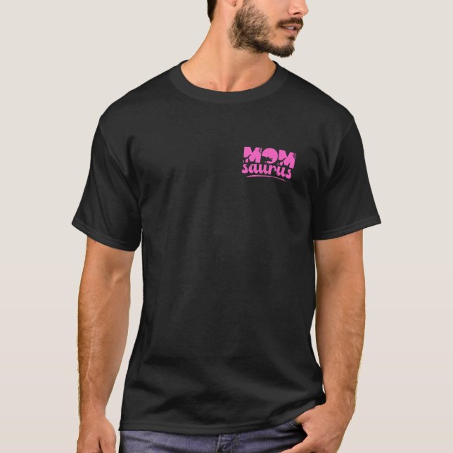 Camiseta Mama saurus T rex Dinossaur Mãe Mães Surus (Frente)