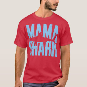Camiseta Mama Shark, Marido Engraçado, Filho Dotado