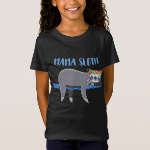 Camiseta Mama Sloth Sloth Spirit Animal Matching Family