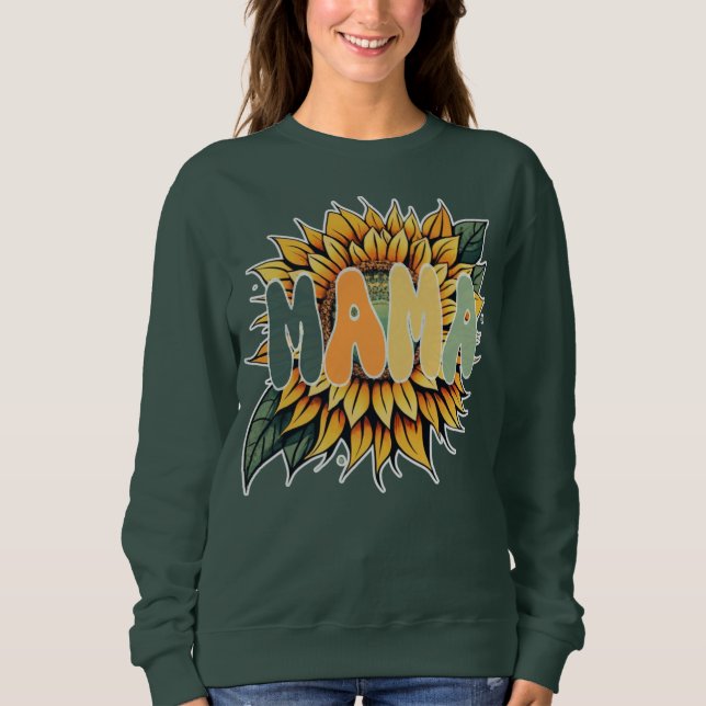 Camiseta MAMA Sunflower (Frente)