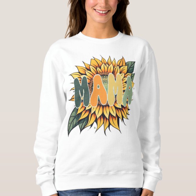 Camiseta MAMA Sunflower (Frente)