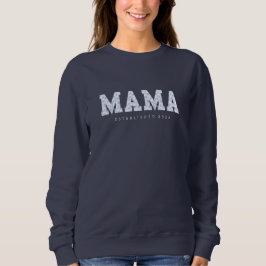 Camiseta Mama Sweater, Blue Floral