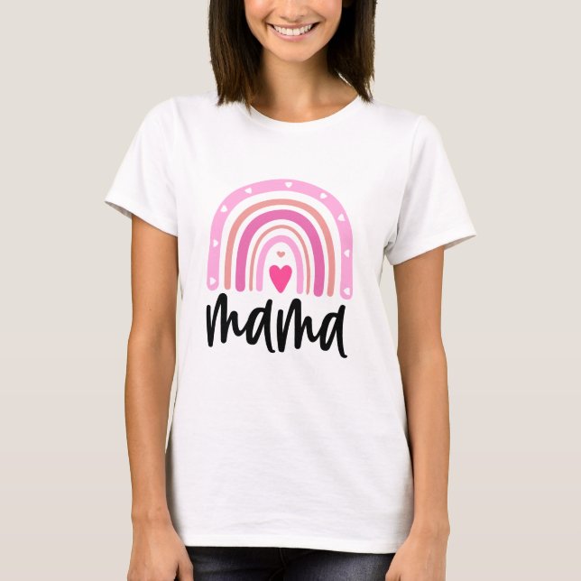 Camiseta Mama Typografia (Frente)