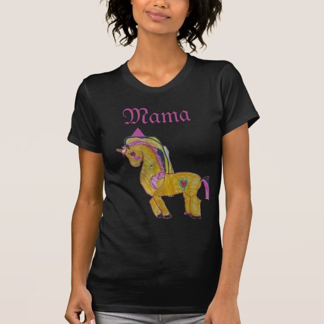 Camiseta Mama Unicorn (Frente)