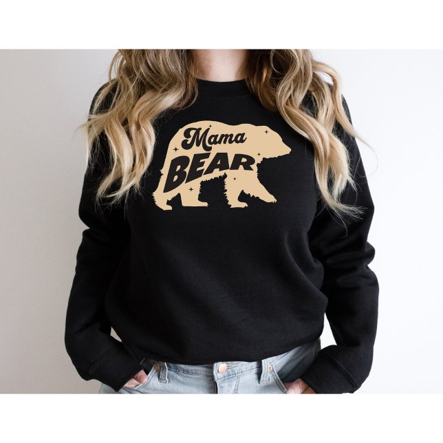 Camiseta Mama Ursa-Dia das Mães-Mãe-Engraçado (Criador carregado)