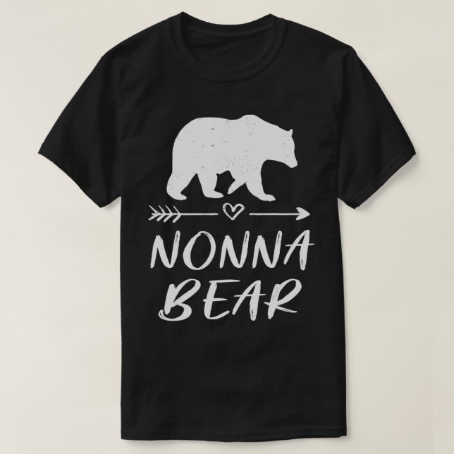 Camiseta Mama Ursa Não-Na Correspondente Presente (Frente do Design)