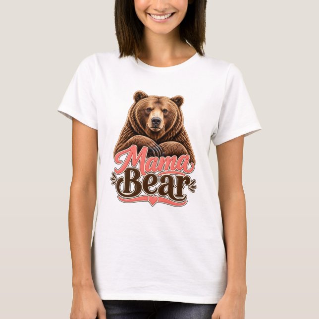 Camiseta Mama Urso  (Frente)