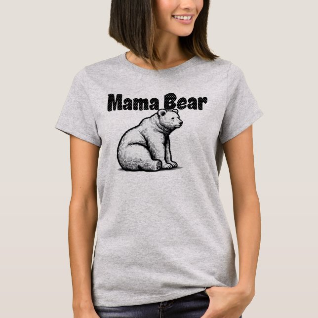 Camiseta Mama Urso  (Frente)