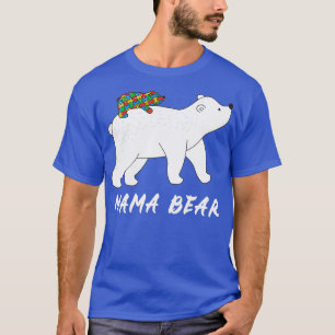 Camiseta Mama urso Autismo Sensibilização